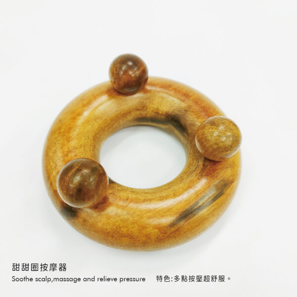 【德奧生技】甜甜圈按摩器( 三點圓形多功能按摩圈)：圖片 3