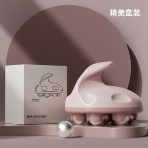 【德奧生技】七輪滾珠按摩器-藍色、粉色