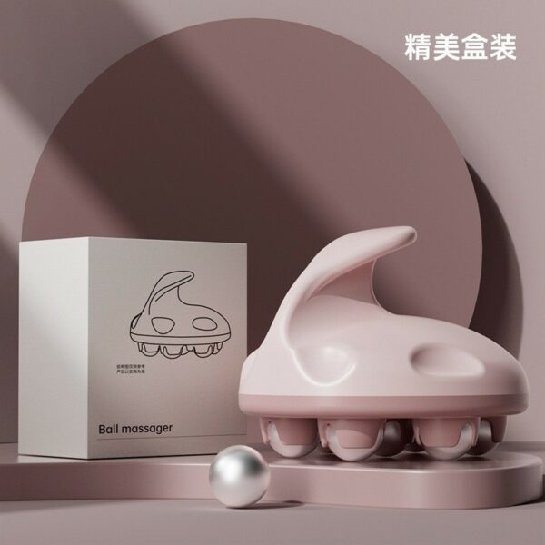 【德奧生技】七輪滾珠按摩器-藍色、粉色