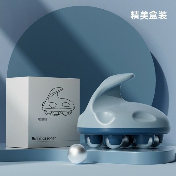 【德奧生技】七輪滾珠按摩器-藍色、粉色：圖片 2